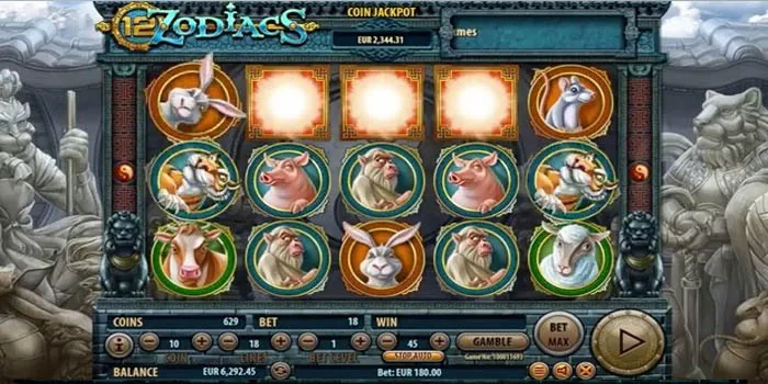 Permainan Slot 12 Zodiacs