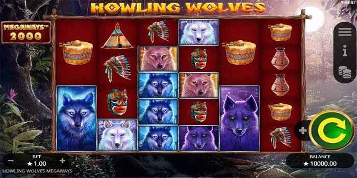 Tata-Cara-Bermain-Slot-Howling-Wolves-Megaways
